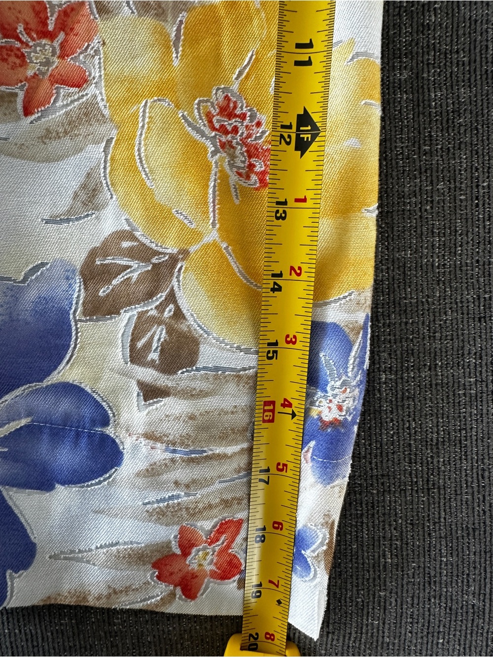Alfred Dunner Multicolor Floral Button-Front Shirt Size 18 - Picture 12 of 12